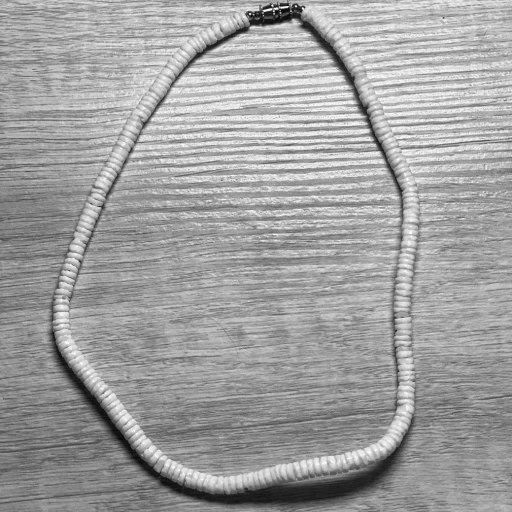 Dry goods necklace